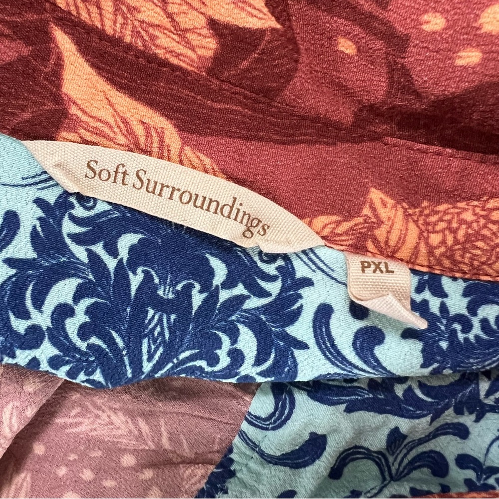 Multicolor Patchwork Women's Top - image 6